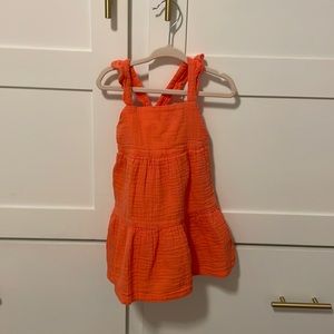Baby gap coral dress